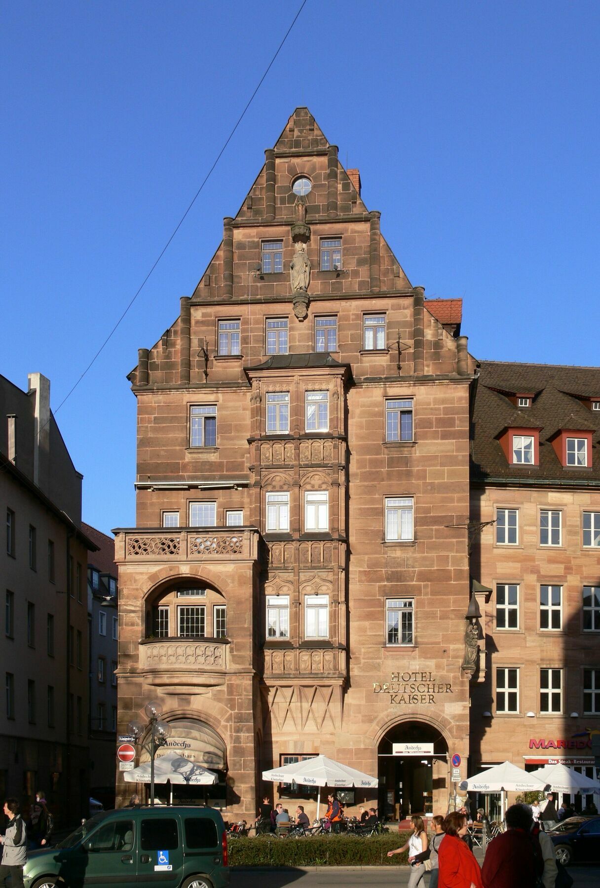 Hotel Deutscher Kaiser Nuremberg Exterior photo